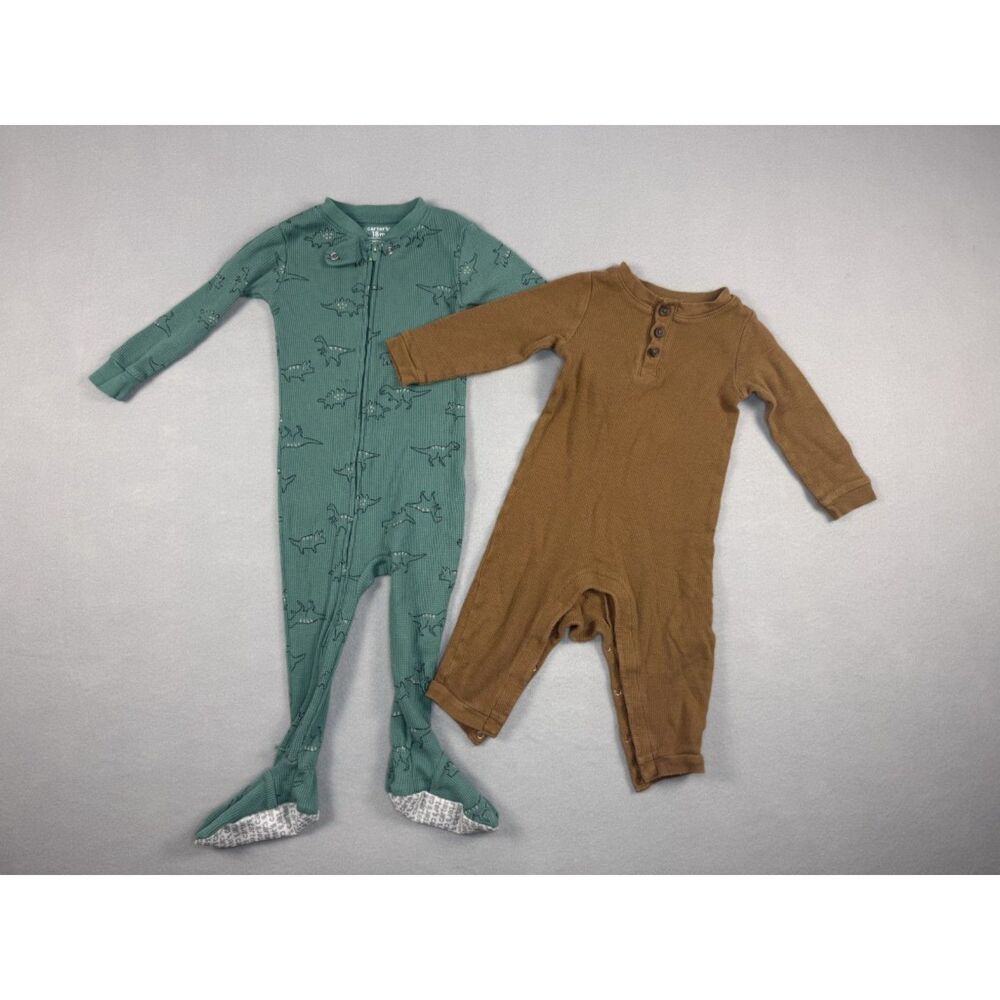 12-18 month Boys Thermal Pajama Bundle